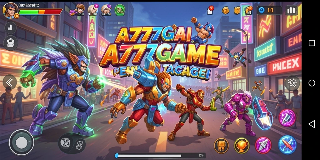 Tampilan gameplay A777GAME yang mengasyikkan dan penuh tantangan.